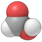 3D model of formic acid